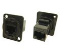 Industrial Connector RJ45 Socket CAT5e Straight